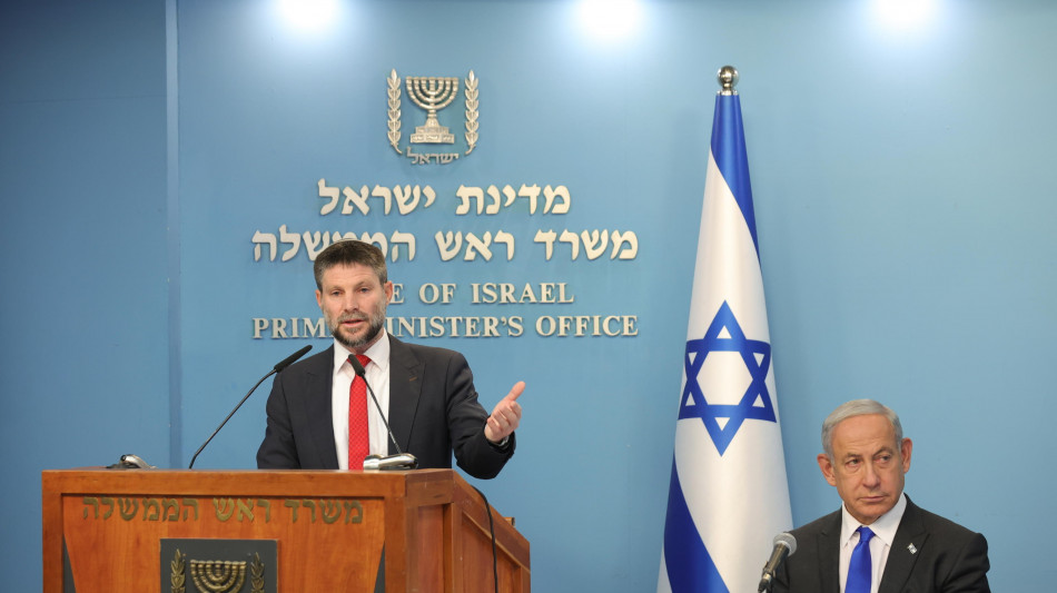 Smotrich: 'Ho perso la fiducia che Netanyahu riesca a vincere'