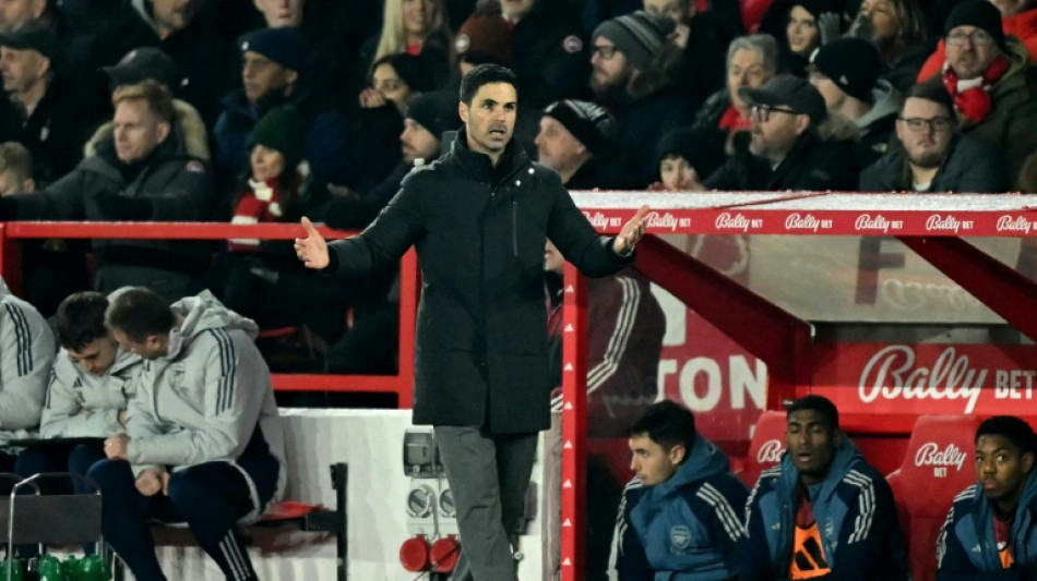 Arteta angry as Arsenal denied penalty in Forest stalemate