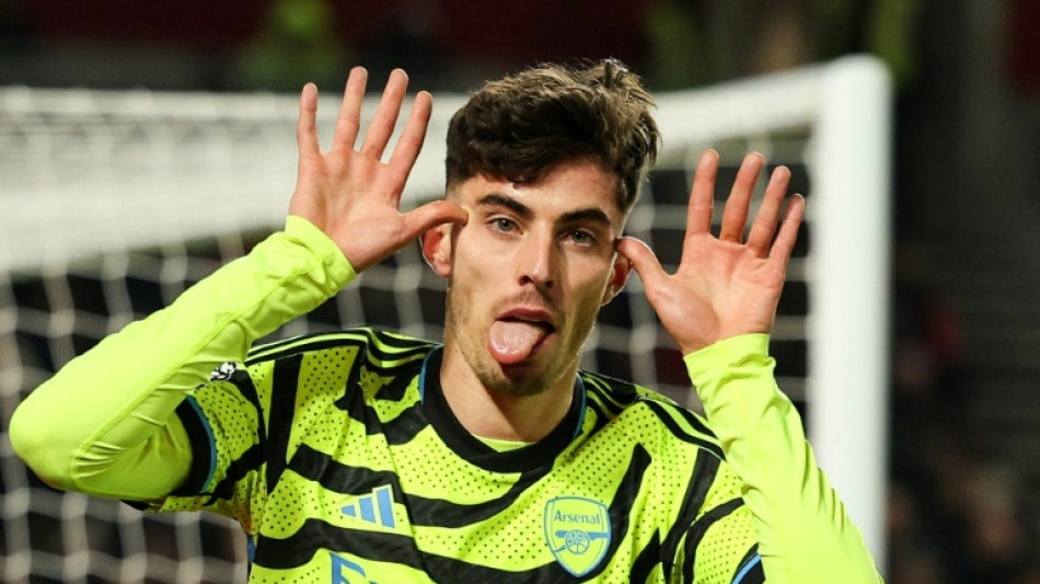 Havertz ends goal drought to fire Arsenal into first place