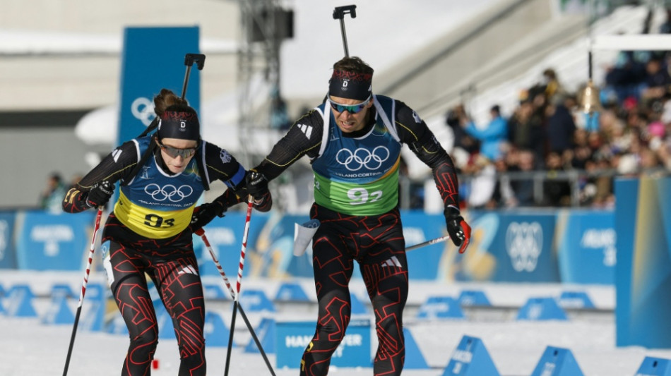 Biathlon: Deutsche Mixed-Staffel holt Bronze