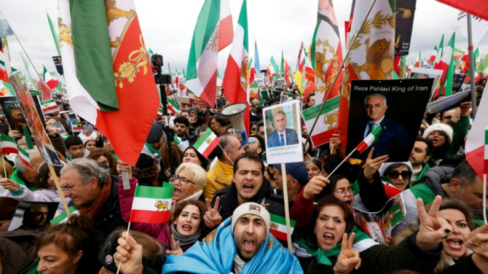 250,000 at rally in Germany demand 'game over' for Iran's leaders