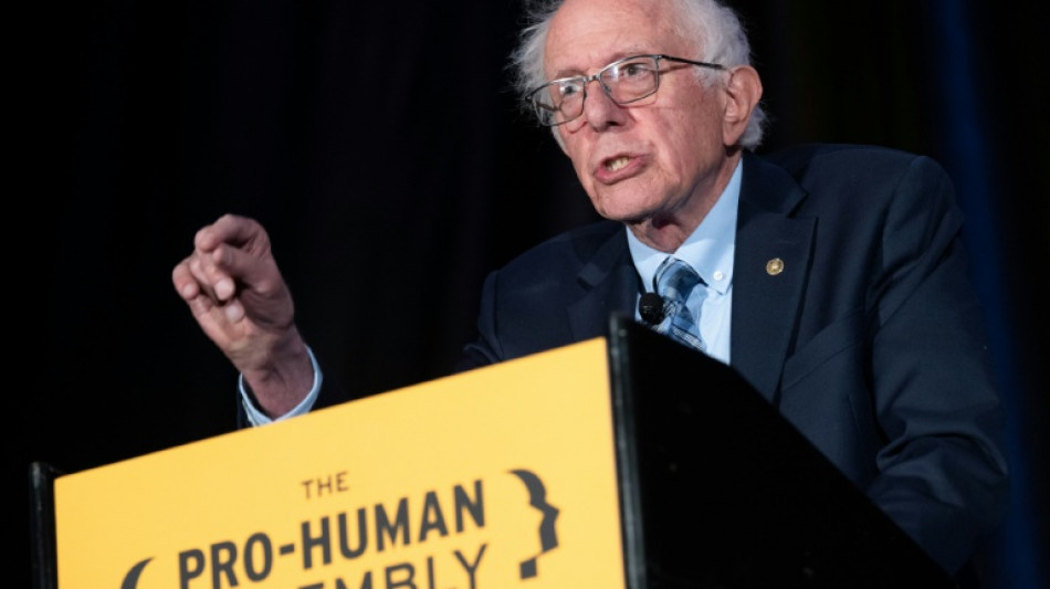 Sanders, Bannon warn of AI dangers in rare US left-right alignment