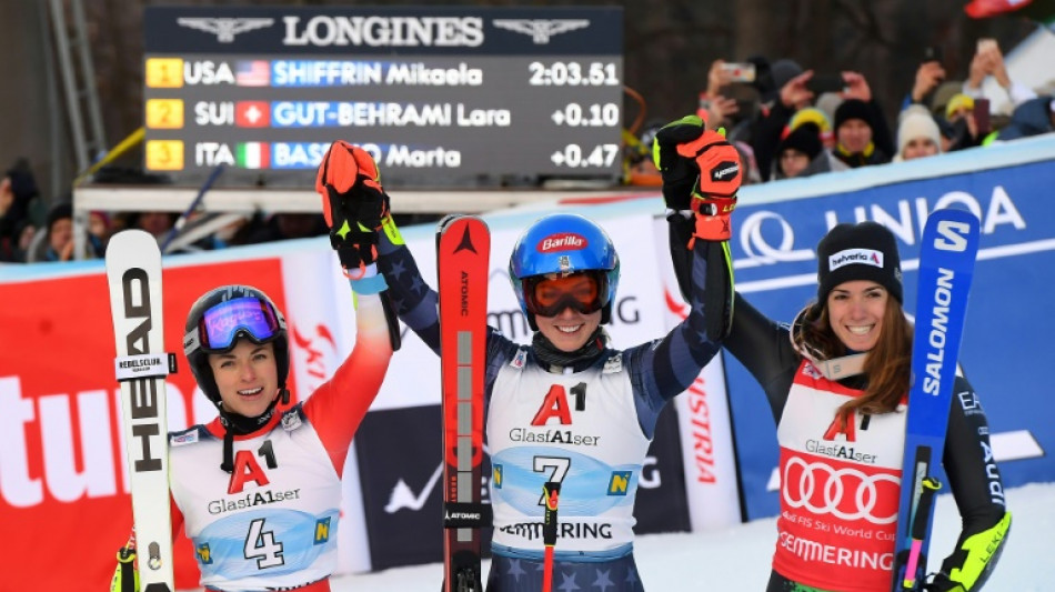 Ski alpin: Mikaela Shiffrin inarr&ecirc;table &agrave; Semmering