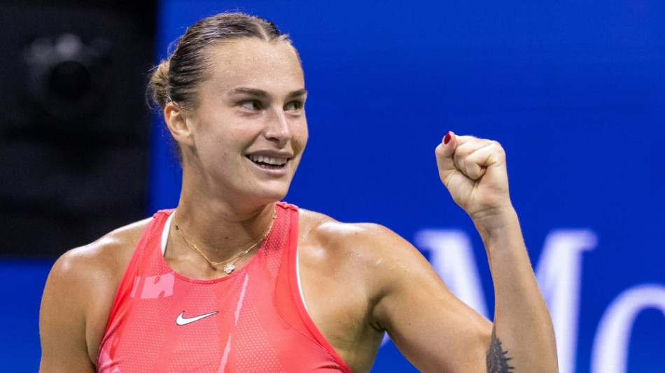 US Open: Sabalenka von Sprung an die Spitze befl&uuml;gelt