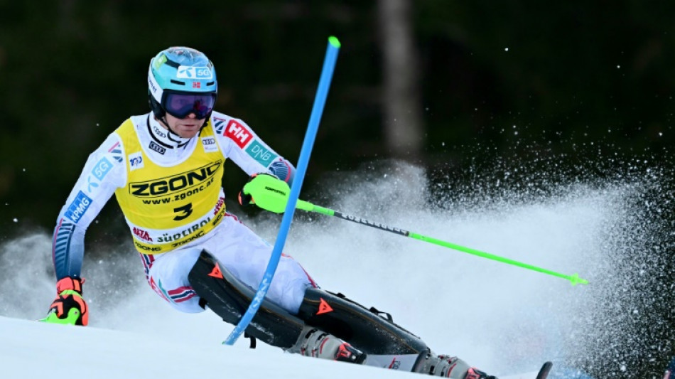 Ski alpin: Haugan en t&ecirc;te du slalom d'Alta Badia, No&euml;l 3e 