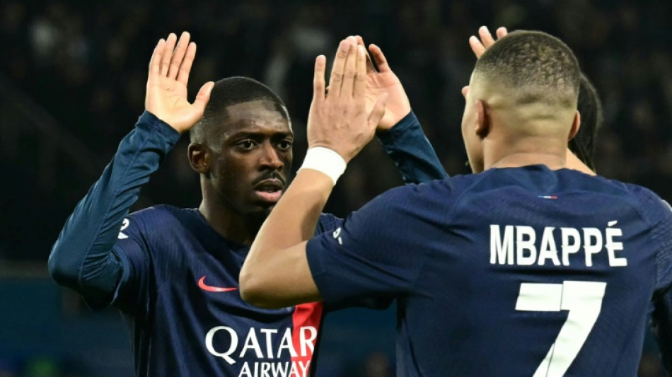 Ligue des champions: le moment Demb&eacute;l&eacute; n'a pas suffi 