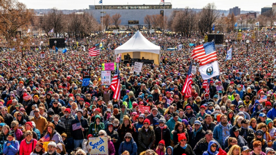 Des milliers de rassemblements &agrave; travers les Etats-Unis pour protester contre Trump