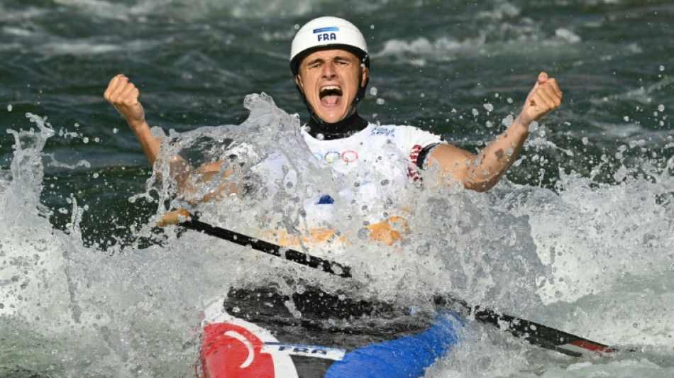 Cano&euml; slalom: Gestin se couvre d'or dans le sillage d'Estanguet