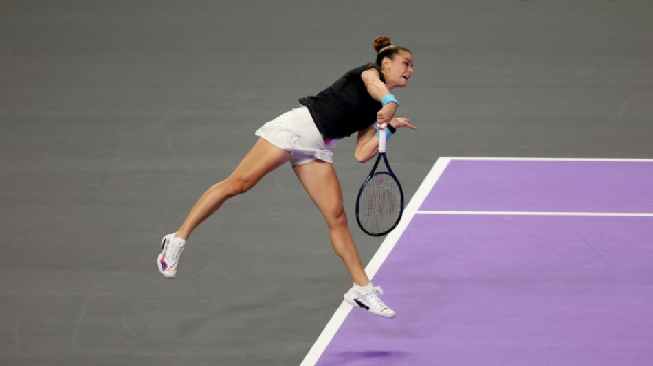 Sabalenka surprises Jabeur, Sakkari edges Pegula at WTA Finals