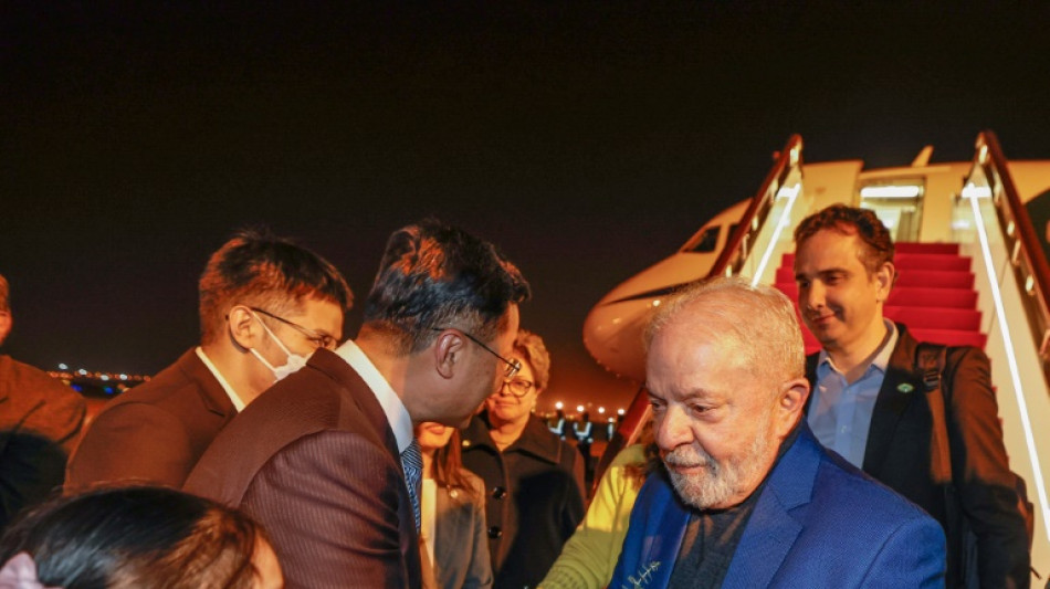 Lula lleg&oacute; a China para hablar de Ucrania y de inversiones