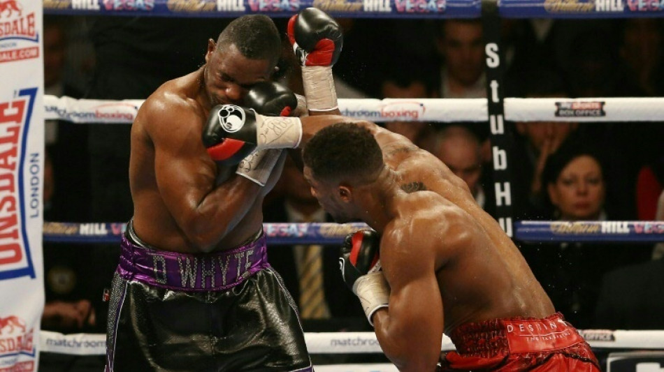 Whyte's 'adverse' doping test forces cancellation of Joshua bout