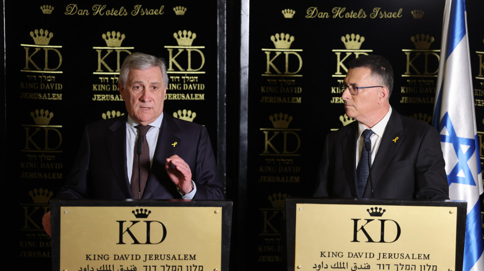 Tajani parla con Sa'ar, due opzioni per attivisti Flotilla