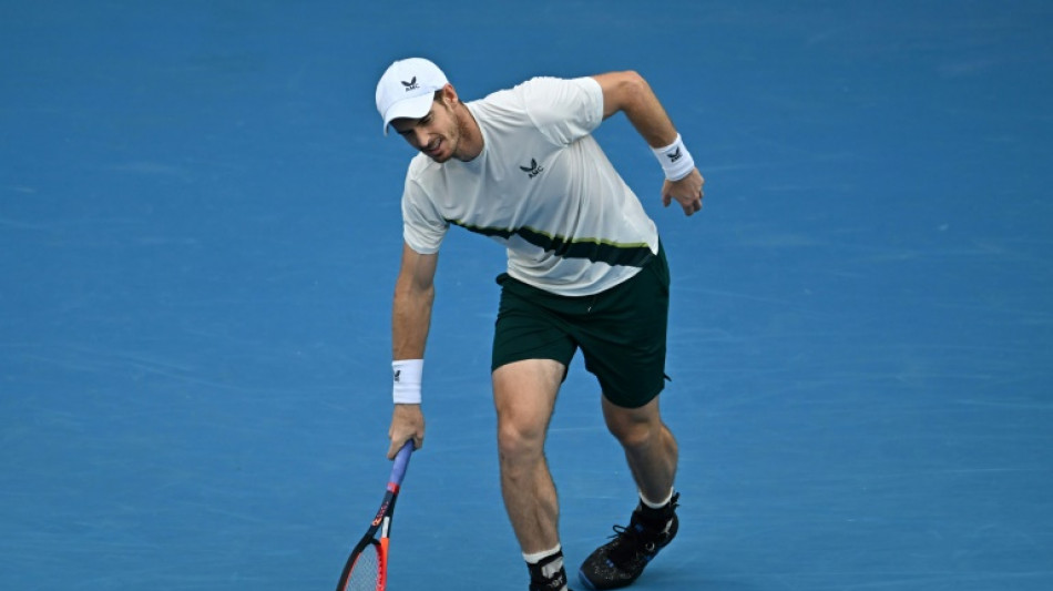 Murray 'proud' as heroic Australian Open run ends in round three