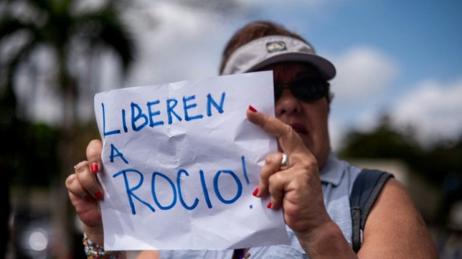 Roc&iacute;o San Miguel, un a&ntilde;o en prisi&oacute;n acusada de "terrorismo" en Venezuela