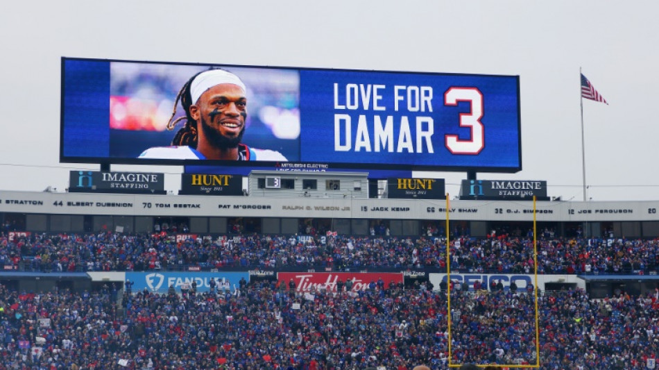 NFL: le joueur de Buffalo Damar Hamlin a quitt&eacute; l'h&ocirc;pital de Cincinnati