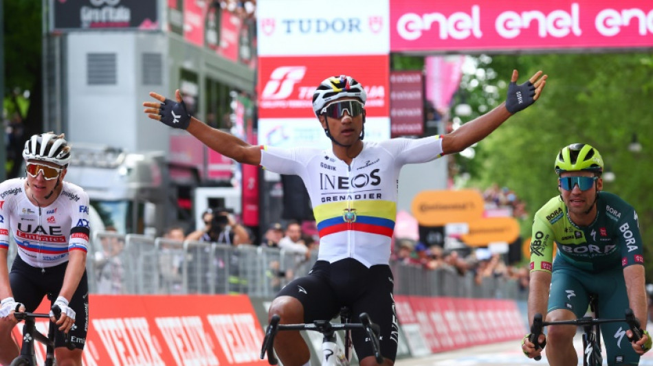 Tour d'Italie: Narv&aacute;ez remporte la 1re &eacute;tape, Pogacar d&eacute;j&agrave; plac&eacute;
