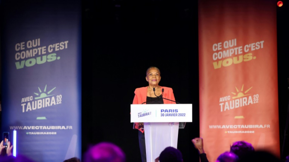 Ex-Ministerin Taubira hält sich für bestplatzierte Kandidatin der Linken