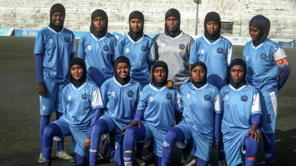 Futebol feminino ganha espa&ccedil;o na Som&aacute;lia