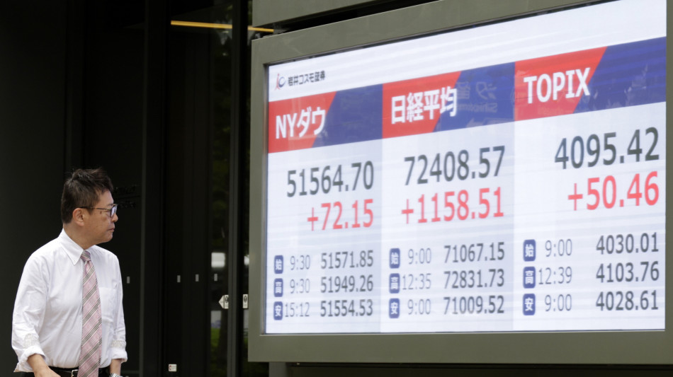 Borsa: Tokyo, chiusura in netto calo (-3,55%)