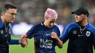US star Rapinoe departs football with injury and defeat in NWSL final