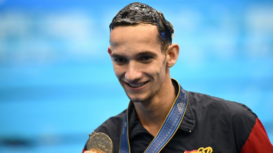 El espa&ntilde;ol D&iacute;az del R&iacute;o, primer hombre campe&oacute;n del mundo de nataci&oacute;n art&iacute;stica en solo