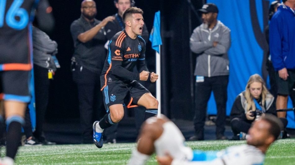 New York City beat Charlotte 3-1 to advance in MLS Cup playoffs