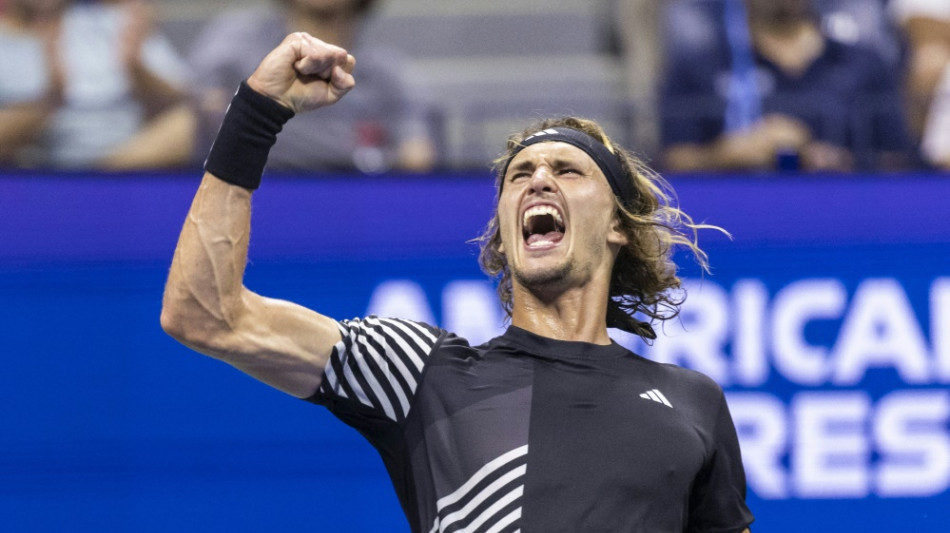 Zverev im Viertelfinale der US Open