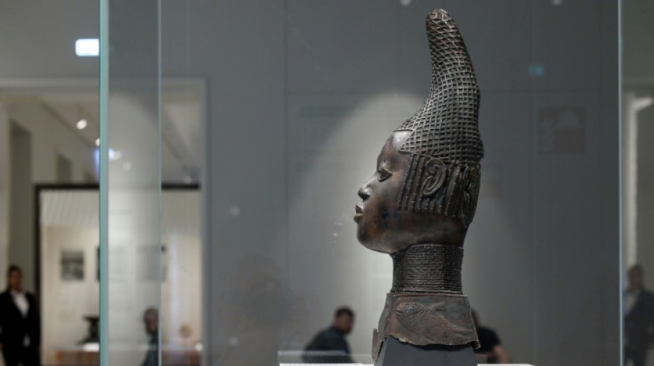 Des bronzes expos&eacute;s une derni&egrave;re fois &agrave; Berlin avant leur restitution au Nigeria