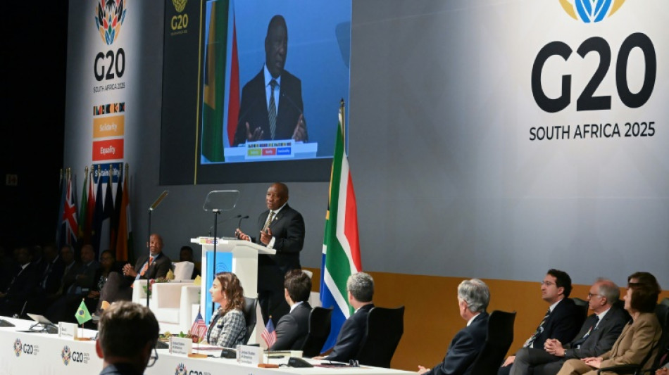 G20: "l'&eacute;rosion du multilat&eacute;ralisme pose une menace &agrave; la croissance et la stabilit&eacute;", avertit Ramaphosa