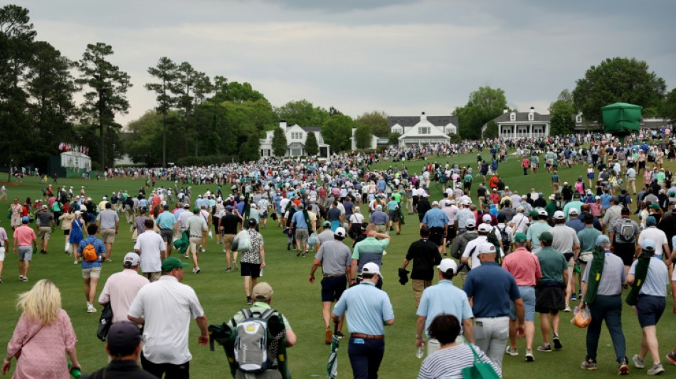 Masters play suspended due to bad weather