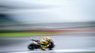 Bezzecchi battles to British MotoGP pole at soaking Silverstone