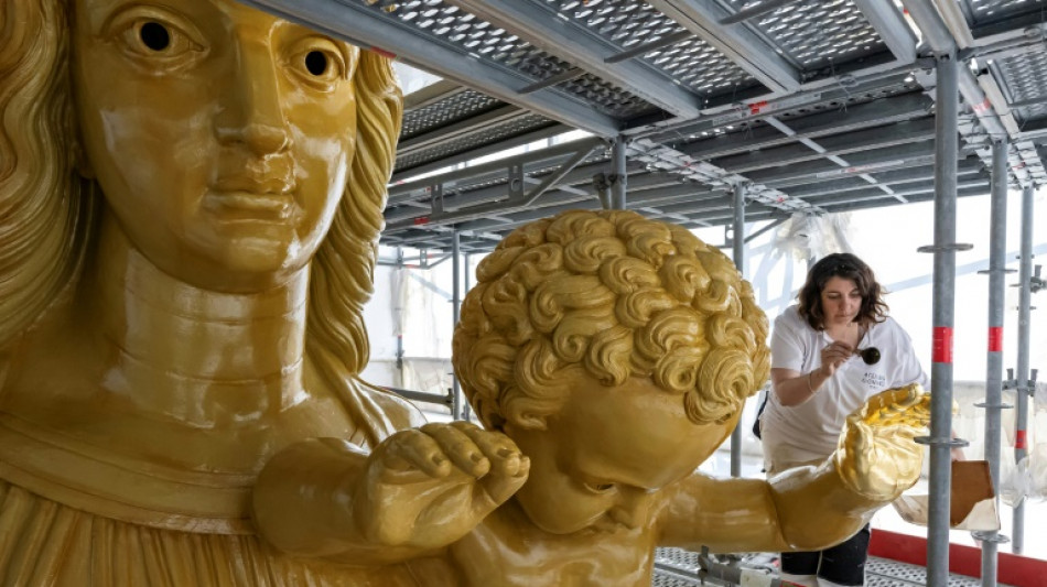 A Marseille, la Bonne Mère commence à retrouver son éclat d'or