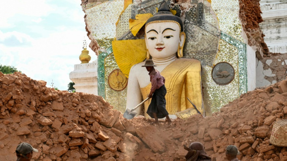 Lost to history: Myanmar heritage falls victim to quake