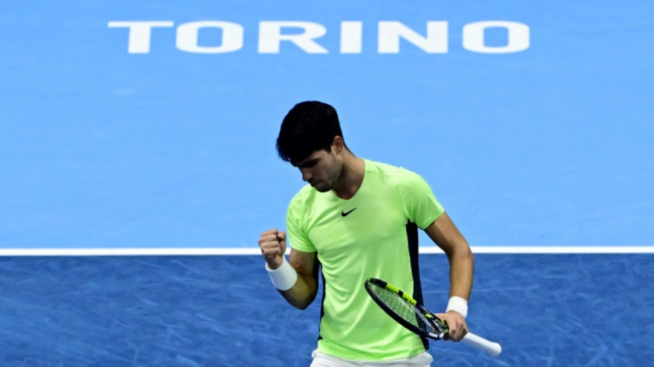 Alcaraz sets up Djokovic ATP Finals last four clash with Medvedev win