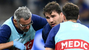 XV de France: Dupont souffre d'une fracture au niveau de la m&acirc;choire mais reste dans le groupe 