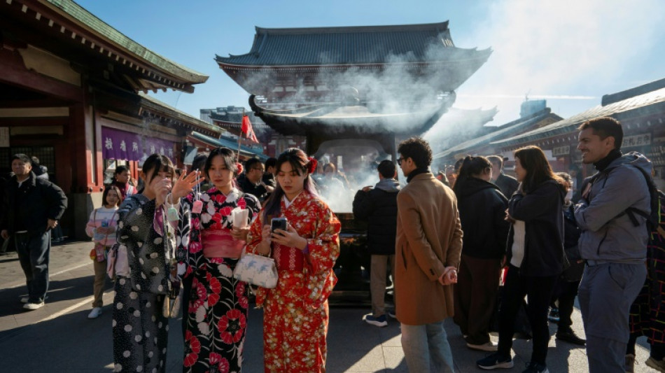 R&eacute;cord de turistas extranjeros en Jap&oacute;n en 2024