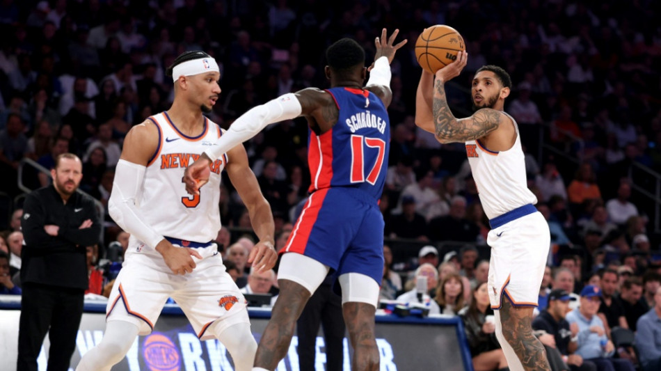 NBA: Schröder und Pistons verlieren Spiel eins in New York