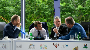 Ukraine : les Europ&eacute;ens s'affichent avec Trump, contre Poutine