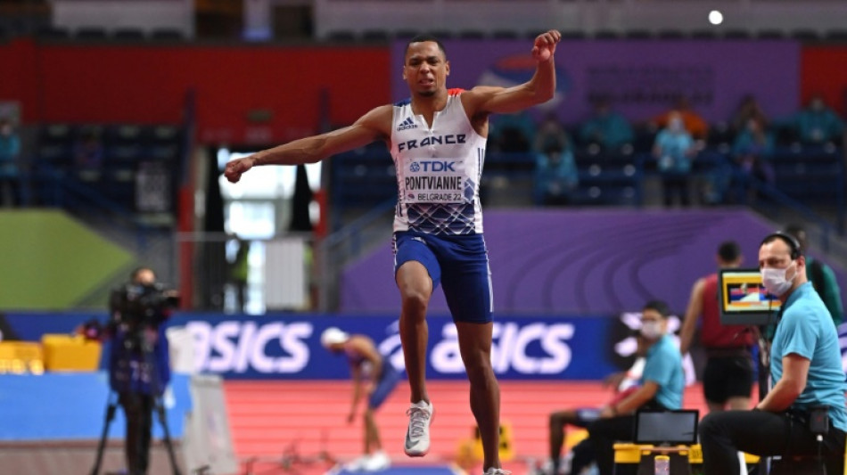 Mondiaux d'athlétisme en salle: grosse déception pour Pontvianne, 7e du triple saut