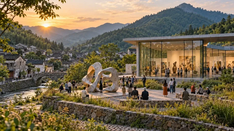 A Contemporary Art Museum Builds Local Roots in a Zhejiang County Town