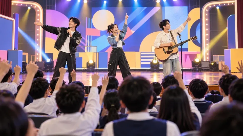 寰亞School Tour走訪四校　陳健安與雲浩影勉勵學生追夢