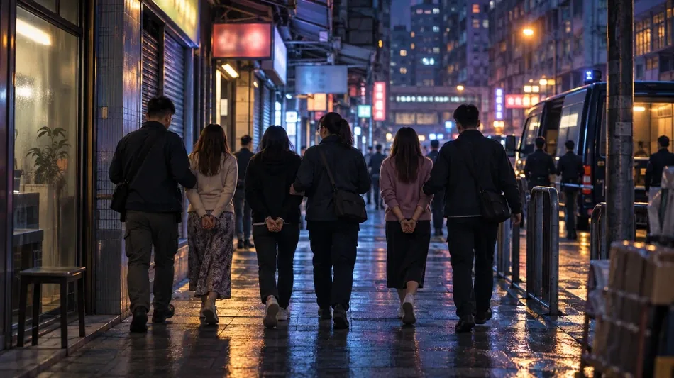 深水埗桂林街打擊非法賣淫 警拘三名泰國女子