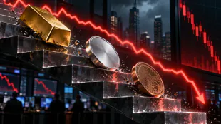 黃金白銀與比特幣同步下挫　Coinbase股價跌逾一成