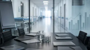 Former Nottingham hospital chief linked to NHS training firm