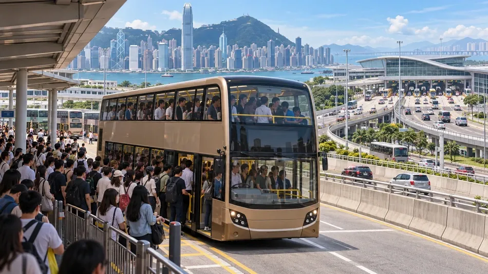 城巴B13直達新皇崗口岸實測　車費省逾半但車程及候車較長