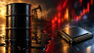 Oil supply concerns and AI warnings weigh on global markets