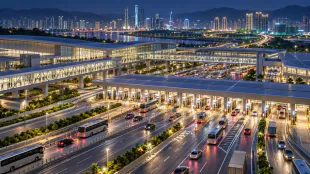 新皇崗口岸實測：古洞北至口岸車程約七分鐘