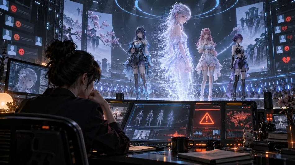 AI Girl Group&rsquo;s Fictional Pregnancy Draws Backlash in China