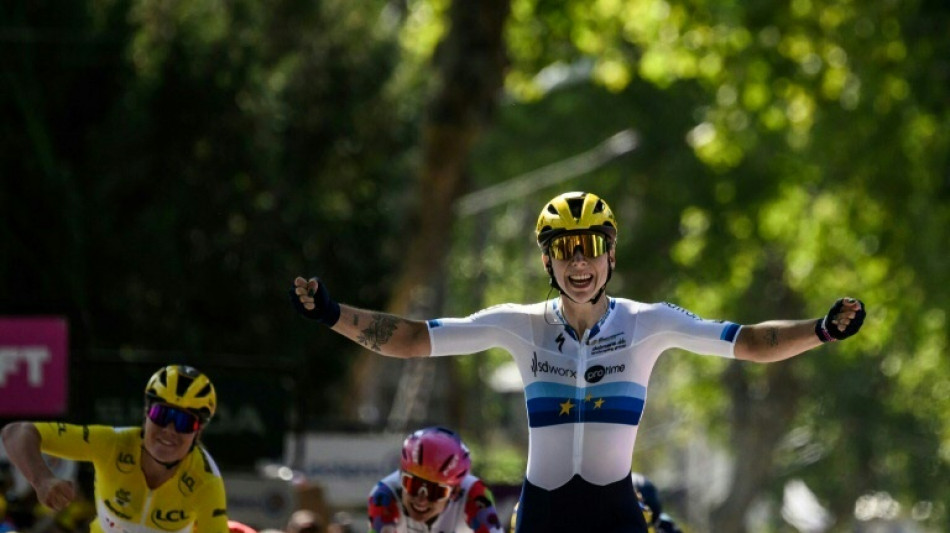 Wiebes sprints to women's Tour de France third stage win