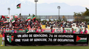 Clube chileno homenageia v&iacute;timas palestinas da guerra em Gaza
